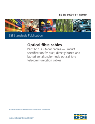 BS EN 60794-3-11:2010