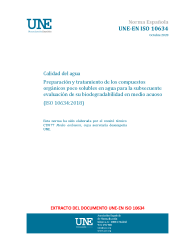 UNE-EN ISO 10634:2020