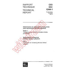 IEC TS 61244-1:1993