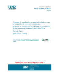 UNE-EN ISO 16486-2:2021