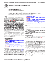 ASTM C1527/C1527M-11(2018)