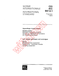 IEC 60947-6-1:1989