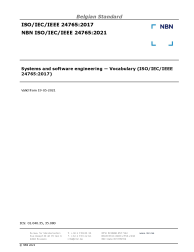 NBN ISO/IEC/IEEE 24765:2021