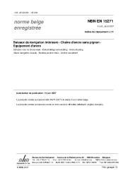 NBN EN 15271:2007