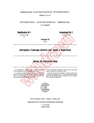 IEC 60155:1973/AMD1:1978