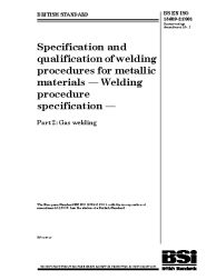 BS EN ISO 15609-2:2001