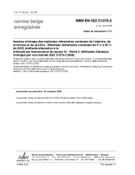 NBN EN ISO 21079-2:2008