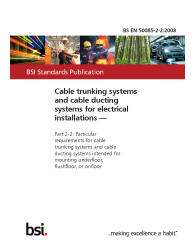 BS EN 50085-2-2:2008