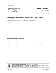 NBN EN 12676-1:2000