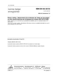 NBN EN ISO 28723:2011