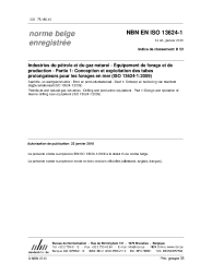 NBN EN ISO 13624-1:2010