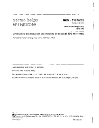 NBN EN 20693:1992