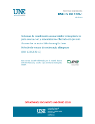 UNE-EN ISO 13263:2018