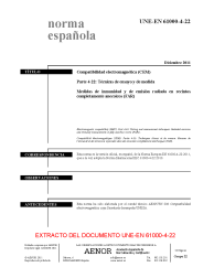 UNE-EN 61000-4-22:2011