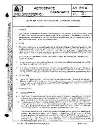 SAE AS 290A:1971-03-15