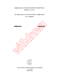 IEC 60312:1981/AMD1:1985