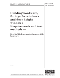 DD CEN/TS 13126-12:2004