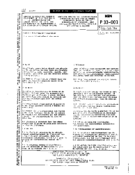 NBN P 33-001:1985