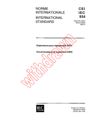 IEC 60934:1993