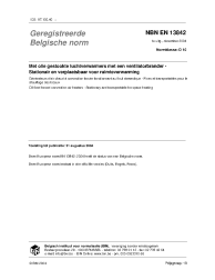 NBN EN 13842:2004