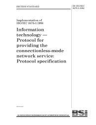 BS ISO/IEC 8473-1:1994