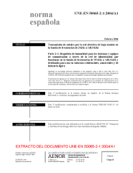 UNE-EN 50065-2-1:2004/A1:2006