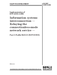 DD ENV 41801-5:1992