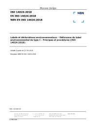 NBN EN ISO 14024:2018