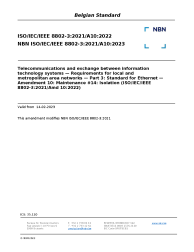 NBN ISO/IEC/IEEE 8802-3:2021/A10:2023