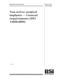 BS EN ISO 14630:2009