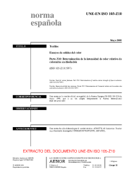 UNE-EN ISO 105-Z10:2001 (R2009)