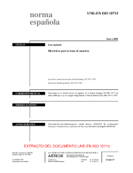 UNE-EN ISO 10715:2001