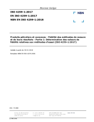 NBN EN ISO 4259-1:2018