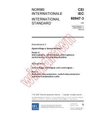IEC 60947-3:1999/AMD2:2005