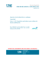 UNE-EN IEC 60335-2-105:2022/A11:2022