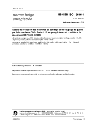 NBN EN ISO 15616-1:2003