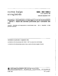 NBN ISO 1996-2:1992