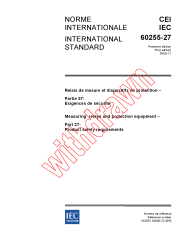 IEC 60255-27:2005