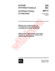IEC 60717:1981