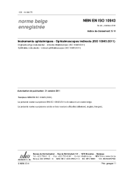 NBN EN ISO 10943:2011