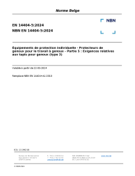 NBN EN 14404-5:2024