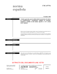 UNE 157751:2006
