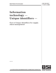 BS ISO/IEC 15459-4:2006