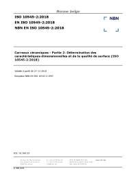 NBN EN ISO 10545-2:2018