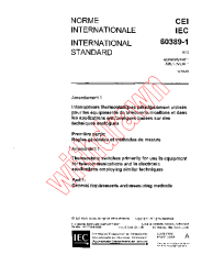 IEC 60389-1:1972/AMD1:1976