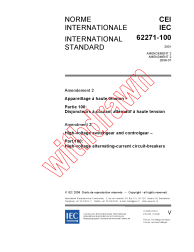 IEC 62271-100:2001/AMD2:2006