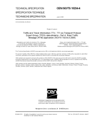 CEN ISO/TS 18234-4:2006