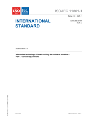 ISO/IEC 11801-1:2017/AMD1:2025