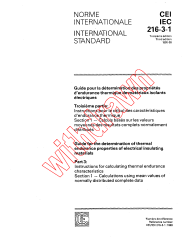 IEC 60216-3-1:1990