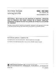 NBN ISO 6081:1992